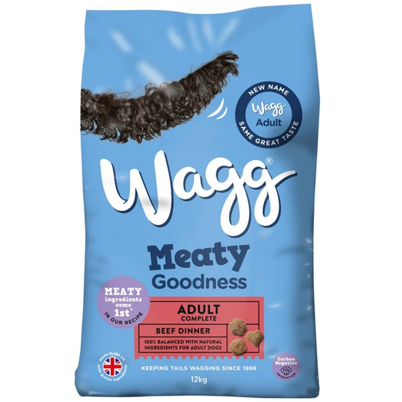 Wagg - Meaty Goodness Beef Dinner (12kg)