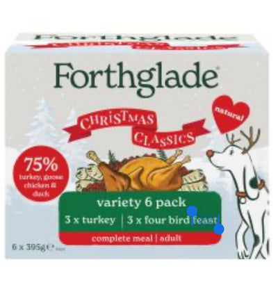 Forthglade Christmas Classic’s Adult Dog Variety Pack