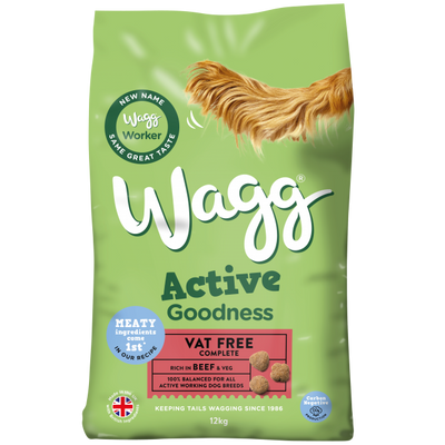 Wagg - Active Goodness Adult Complete Beef Dinner (12kg)