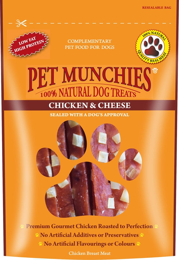 Pet Munchies - Chicken & Cheese (100g)