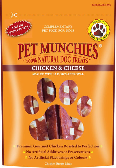 Pet Munchies - Chicken & Cheese (100g)