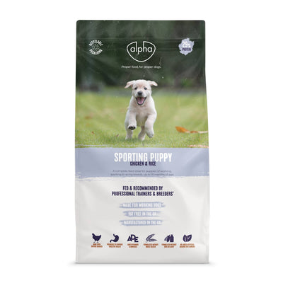 Alpha - Sporting Puppy Chicken & Rice  (3kg)