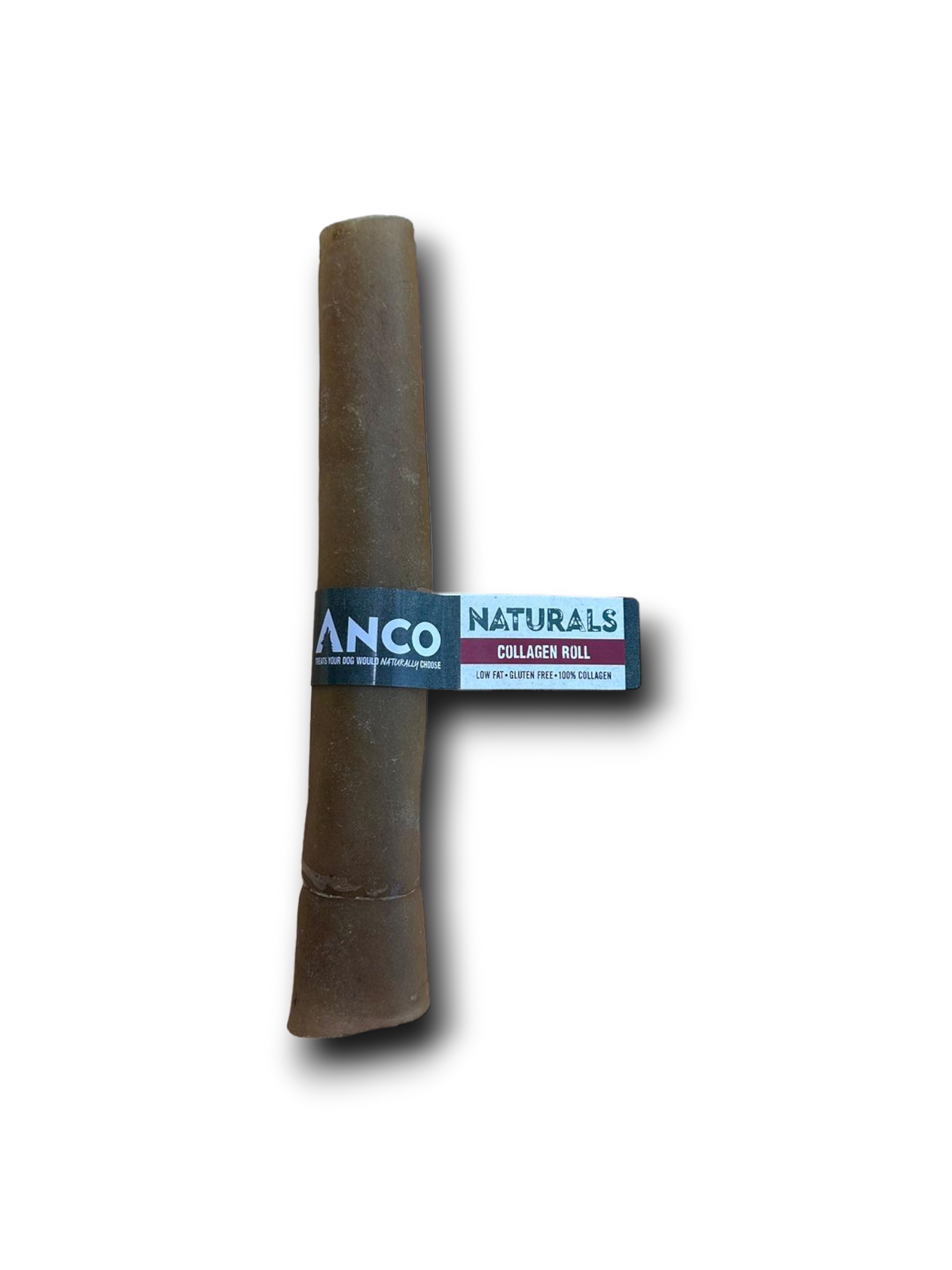 Anco Naturals large collagen roll dog chew for healthy bones, joints, skin, and teeth maintenance