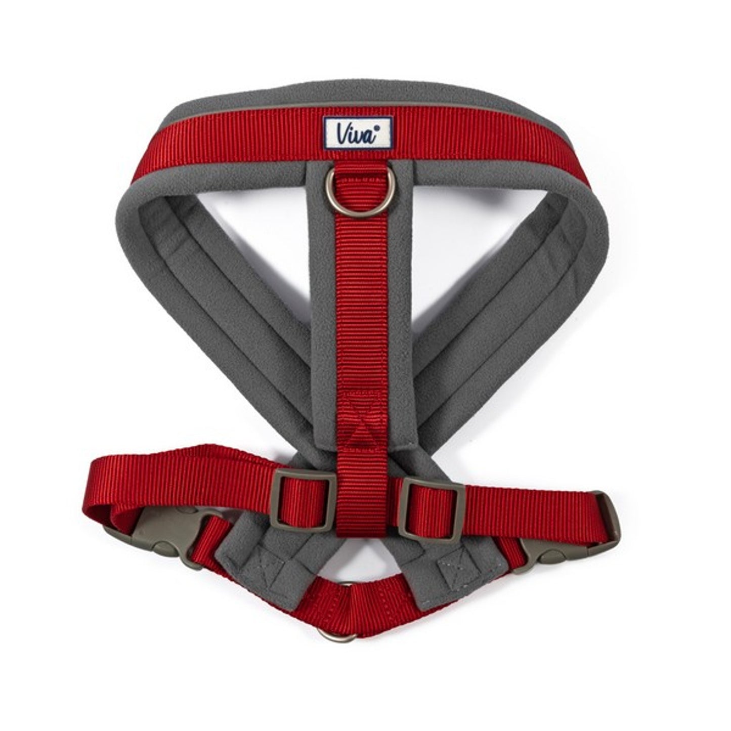 Ancol - Viva Padded Harness Red (L 52-71CM)