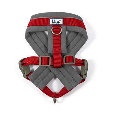Ancol - Viva Padded Harness Red (M 41-53cm)