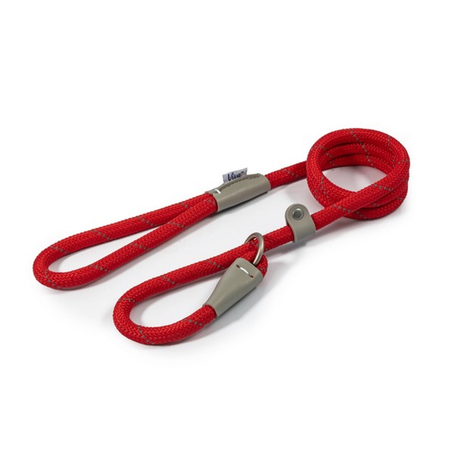 Ancol - Viva Rope Slip Reflective Red (1.5mx12mm)