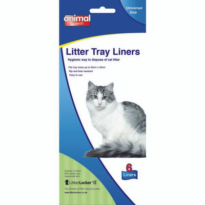 Animal Instincts - Cat Litter Tray Liner Universal 55x40cm (pack of 6)