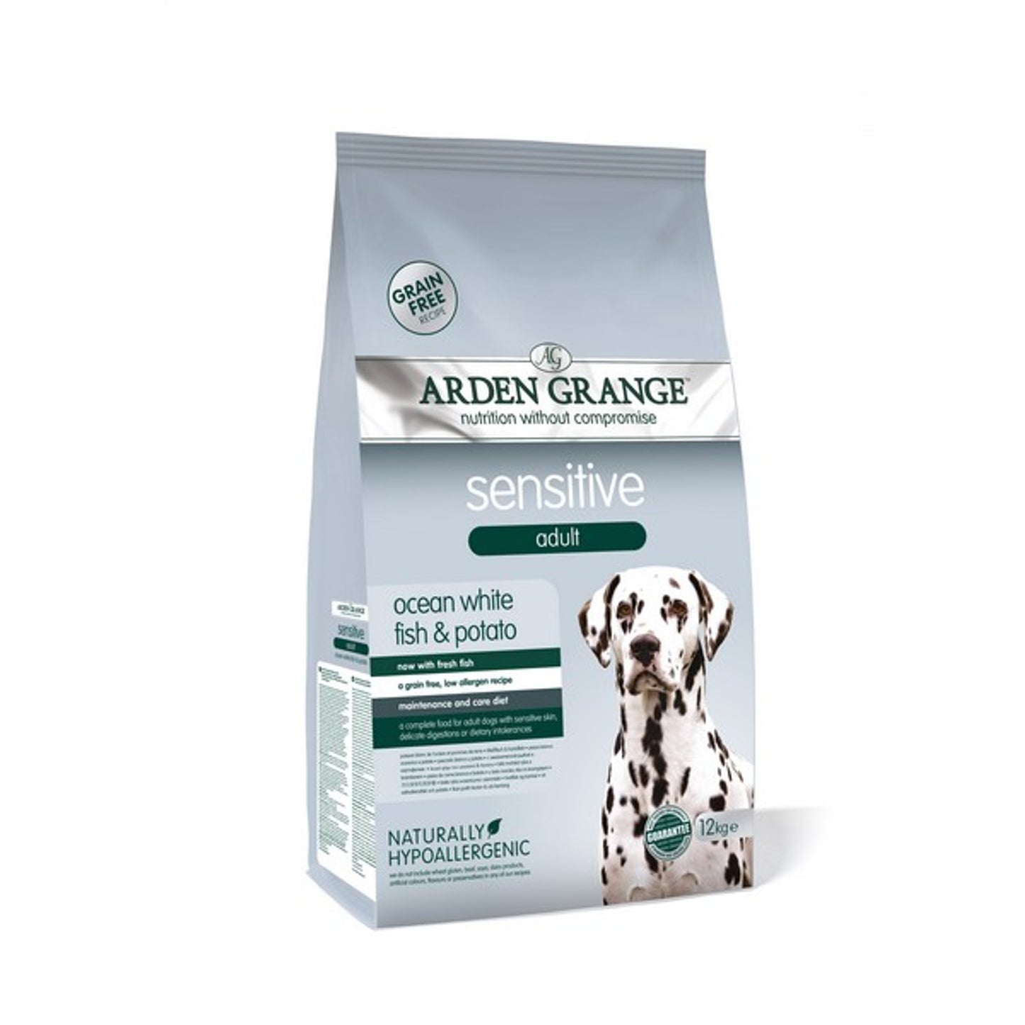 Arden Grange - Sensitive White Fish And Potato (12kg)