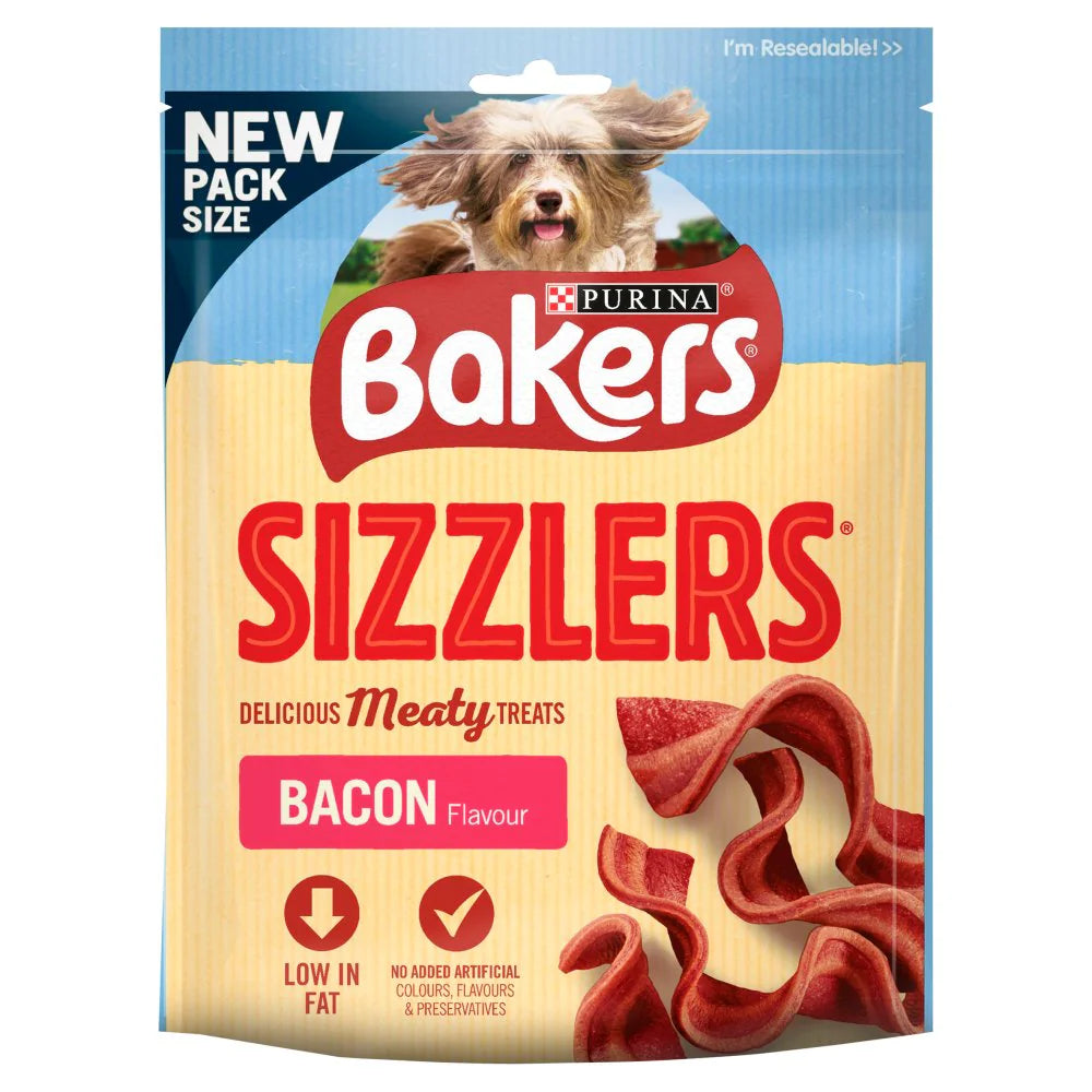 Bakers - Sizzlers Meaty Treats Bacon Flavour (90g)