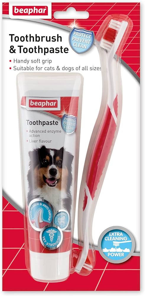 Beaphar - Toothbrush & Toothpaste (100g)