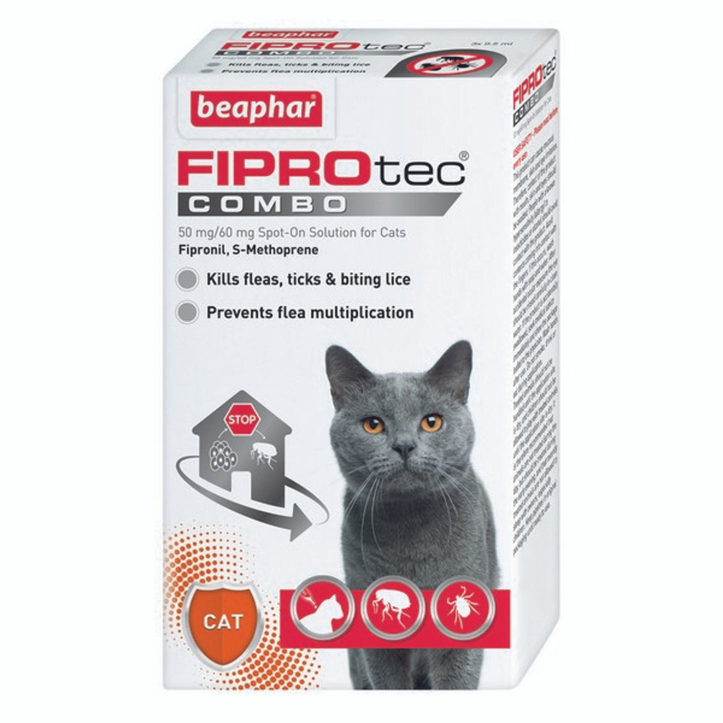 Beaphar - Fiprotec Combo Cat (3Pipettes)
