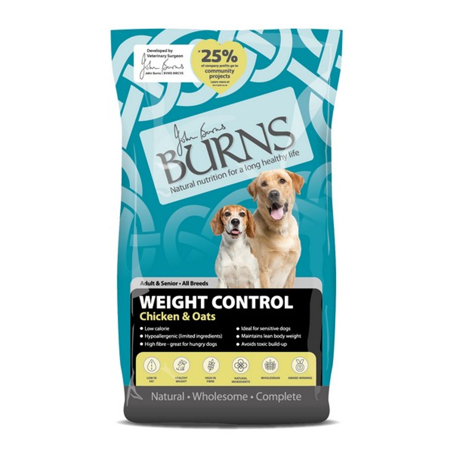 Burns - Weight Control Chicken & Oats (2kg)