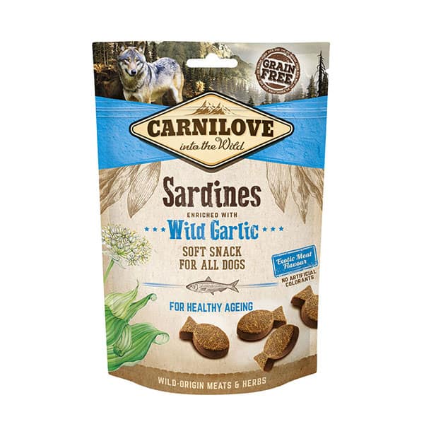 Carnilove - Sardines Enhanced With Wild Garlic Treats (200g)