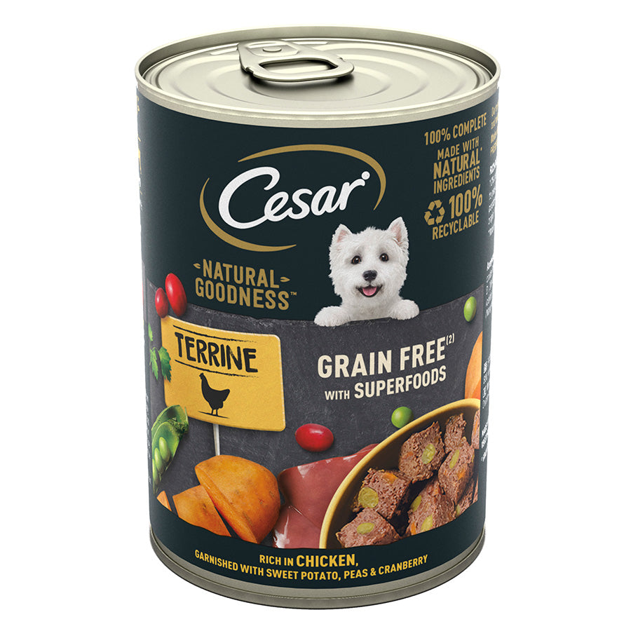 Cesar - Grain Free With Super Foods, Chicken (400g)
