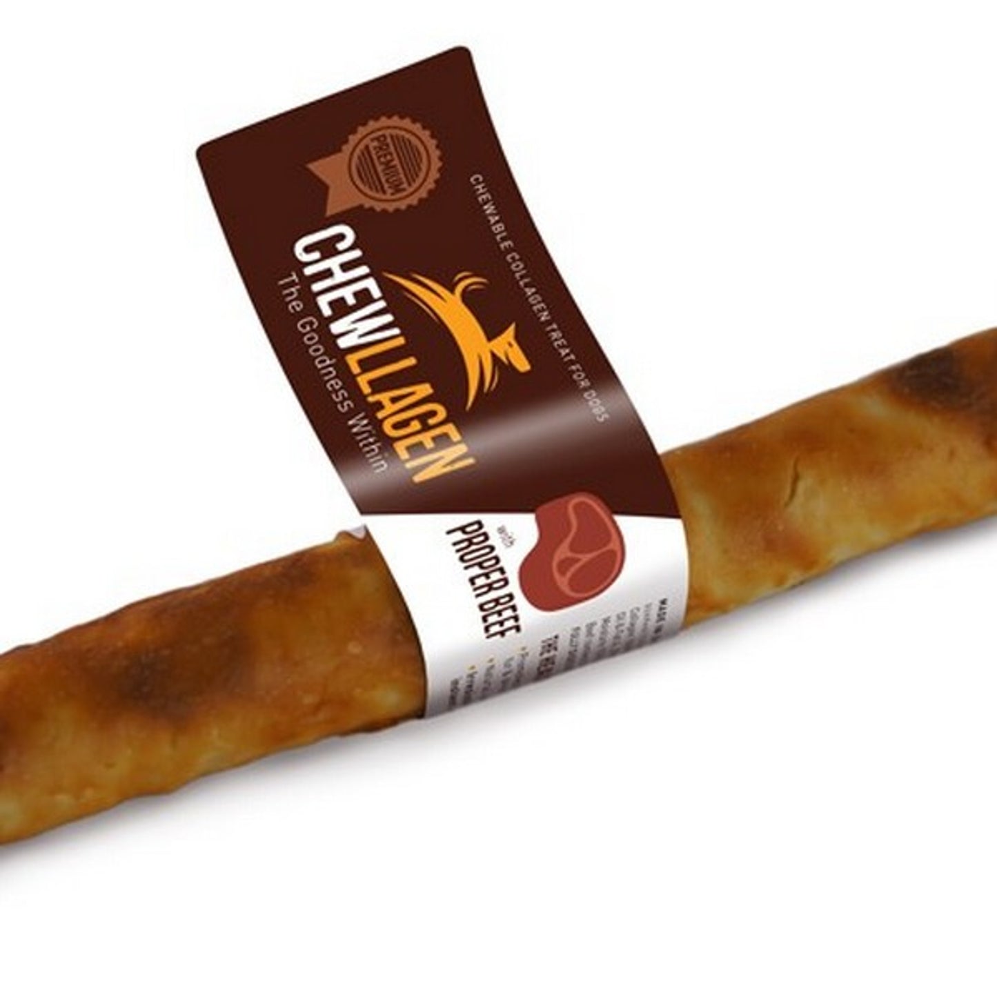 Chewllagen - Collagen Beef Flavour Roll 10 Inch Dog Chew