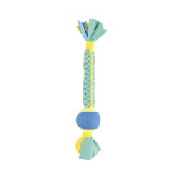 Coolpet - Plaited Stick & Tennis Ball
