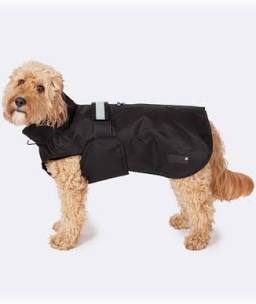 Danish Design - 3 in 1 Dog Coat - Small (33cm) - Black