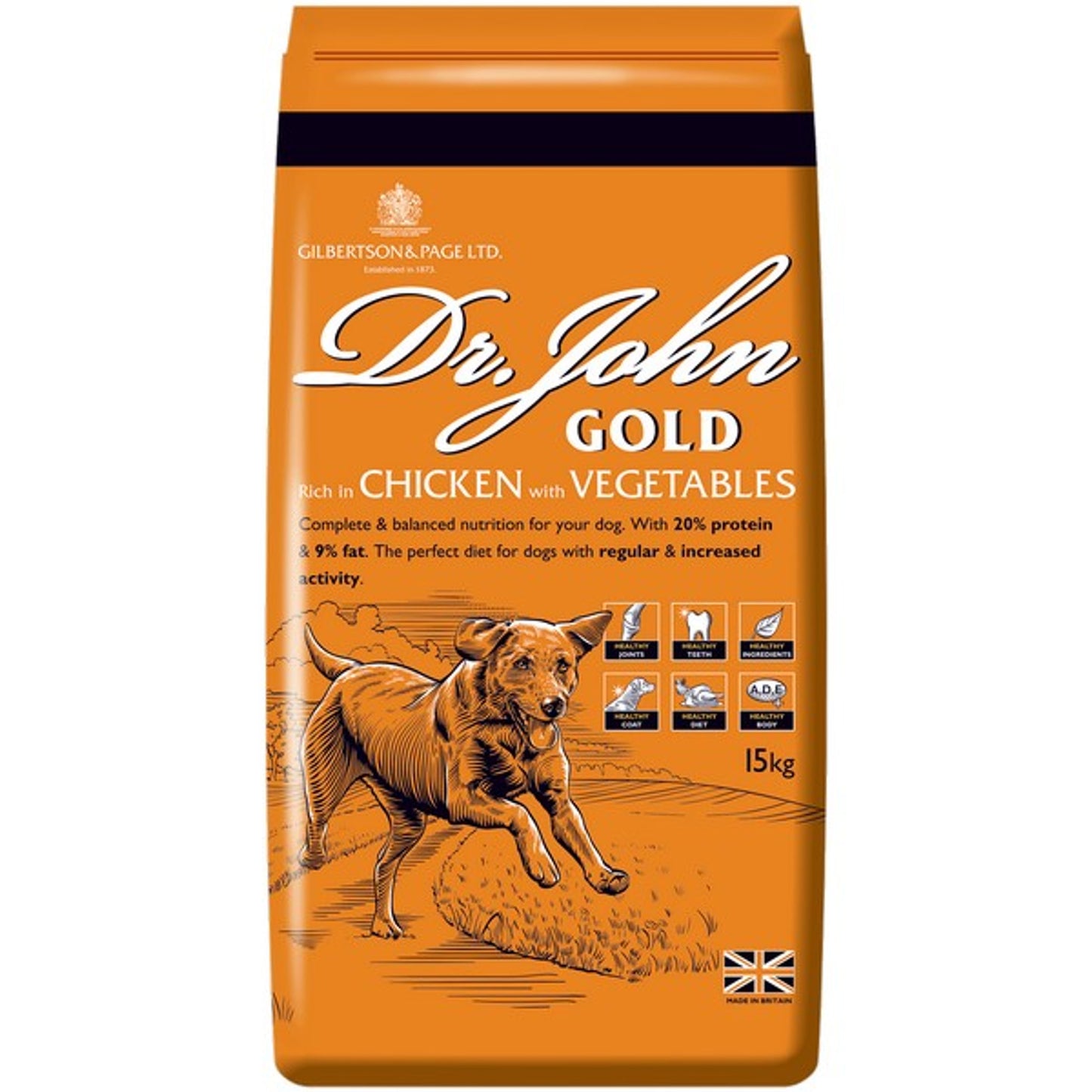 Dr John - Gold Working Dog (15kg)
