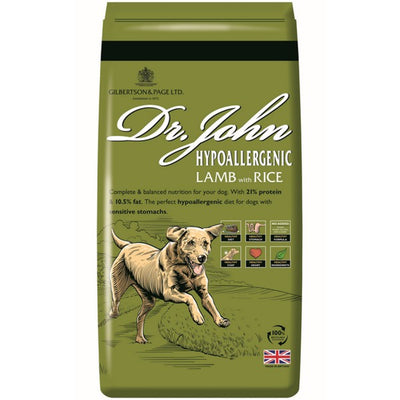 Dr John - Hypoallergenic Lamb with Rice (12.5kg)