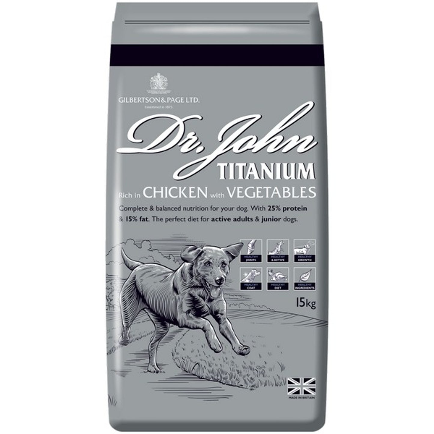 Dr John - Titanium (15kg)