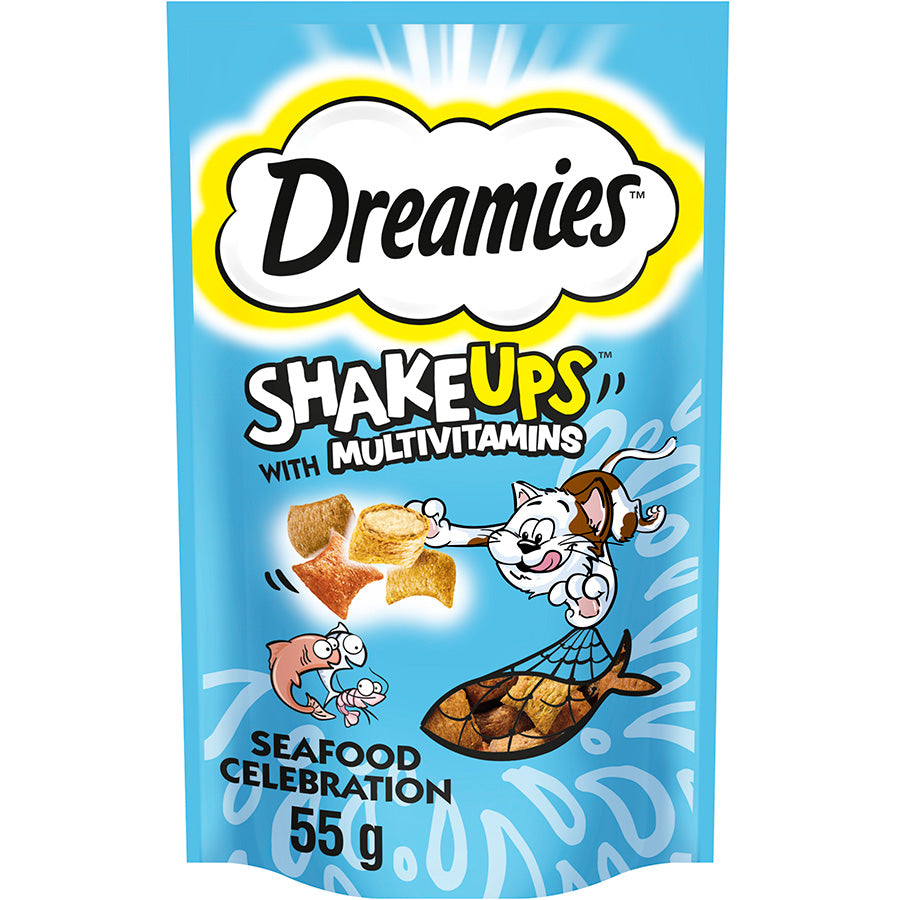 Dreamies - Shakeup Multivitamins seafood (55g)