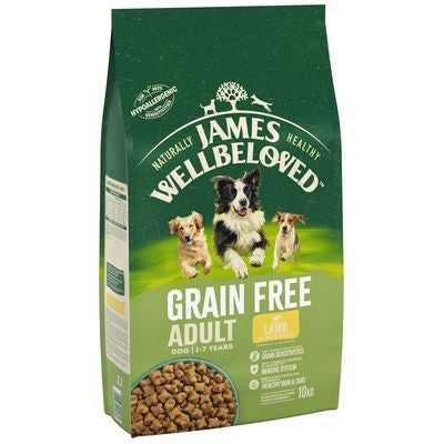 James Wellbeloved - Grain Free Lamb & Veg (10kg)