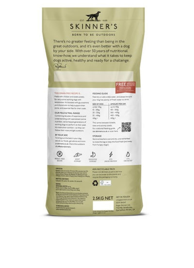Skinners - Field and Trial Grain Free Chicken Recipe (2.5kg)