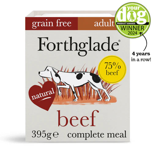 Forthglade - Complete Beef With Sweet Potatoes And Vegetables GF (395g)