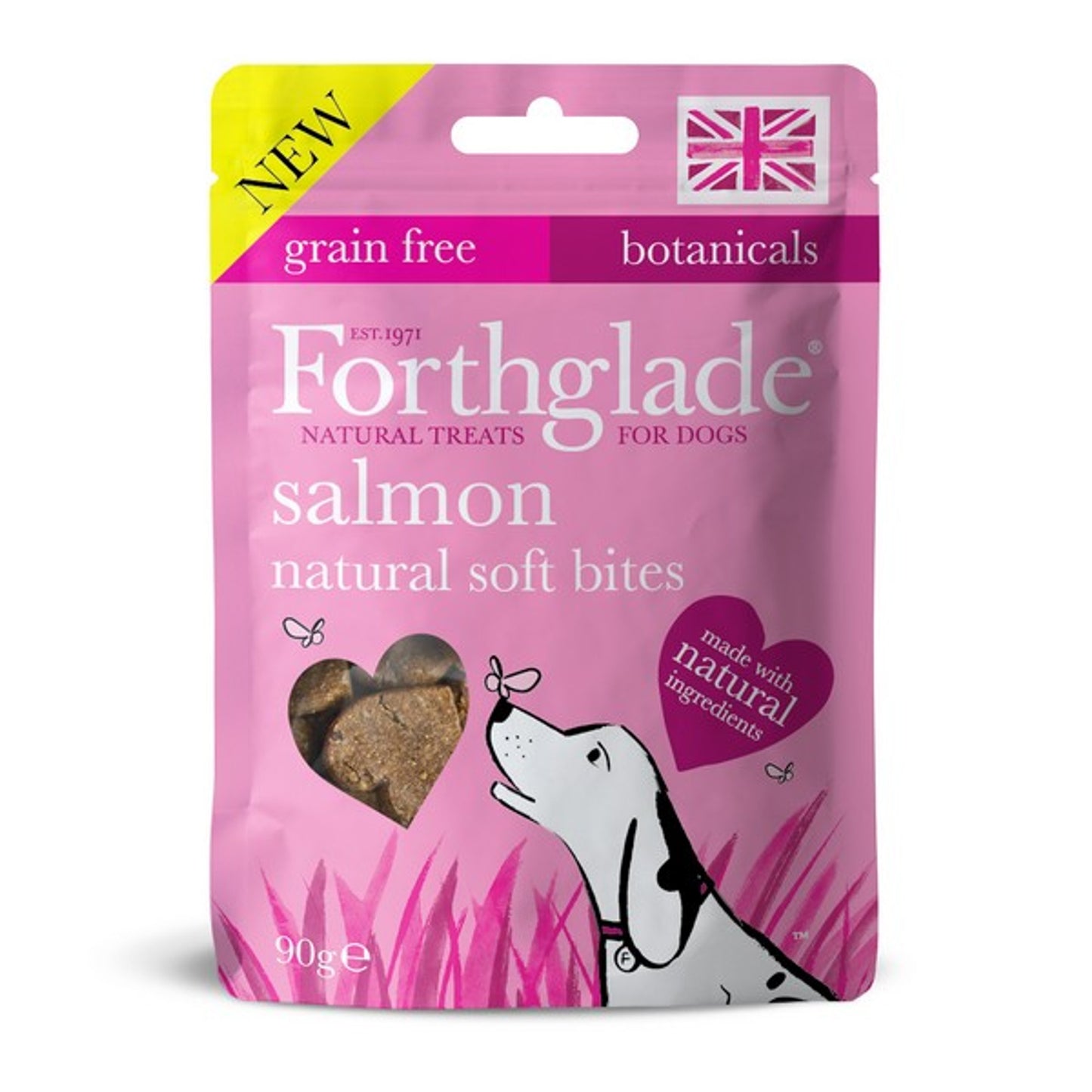 Forthglade - Soft Bites Treats Salmon GF (90g)