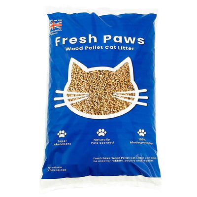 Fresh Paws - Wood Pellet Cat Litter (30ltr)