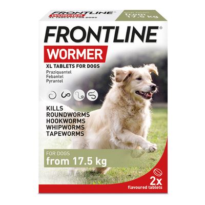 Frontline - Dog Wormer XL (x2)