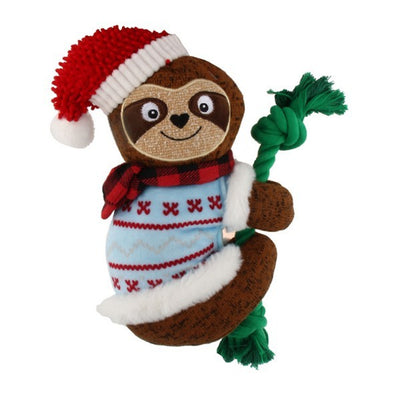GiGwi - Plush Sloth with Rope