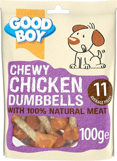 Good Boy - Pawsley and Co Chewy Chicken Dumbbells (100g)