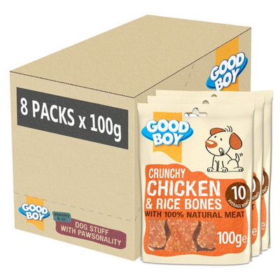 Good Boy - Pawsley & Co Crunchy Chicken with Rice Bones (100g)