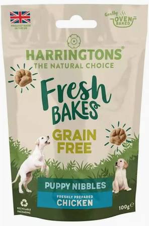 Harringtons - Fresh Baked Grain Free Puppy Nibbles Chicken (100g)