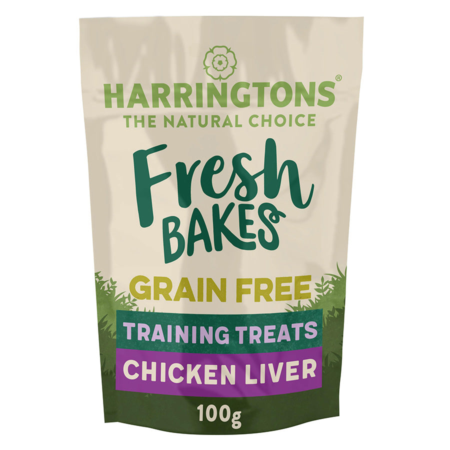 Harringtons - Fresh Bakes Chicken Liver Training Treats (100g)