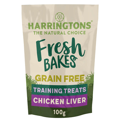Harringtons - Fresh Bakes Chicken Liver Training Treats (100g)