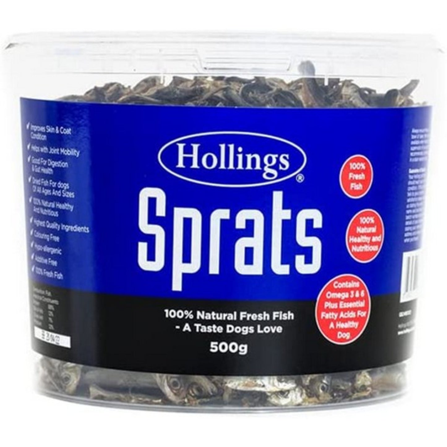 Hollings - Tub of Sprats (500g)