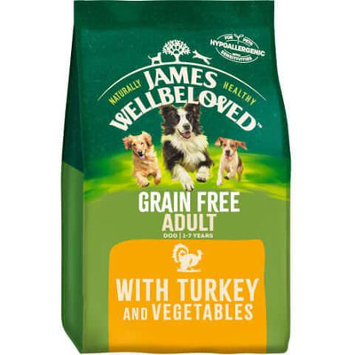 James Wellbeloved - Turkey and Veg Grain Free Adult (1.5kg)
