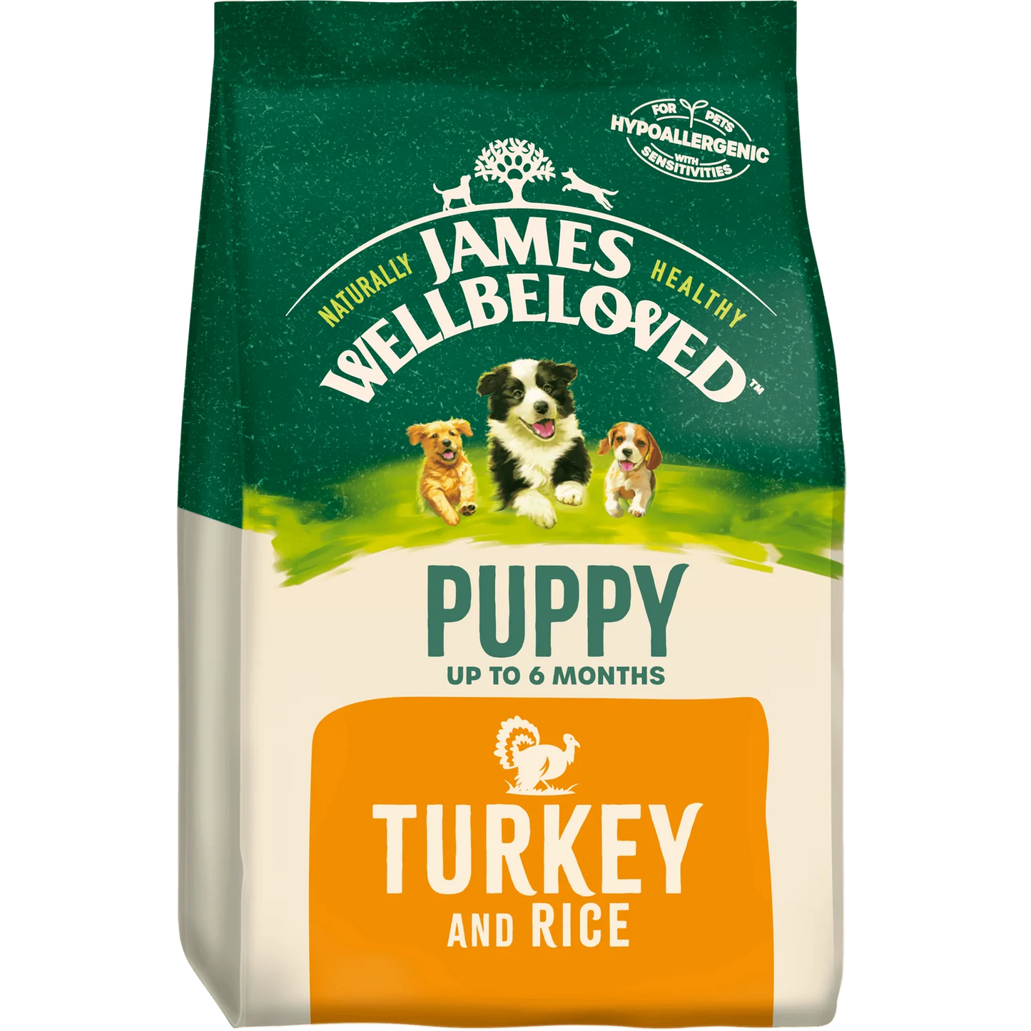 James Wellbeloved - Puppy Turkey And Rice (2kg)