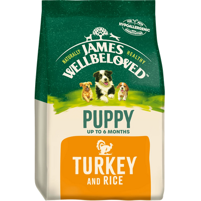 James Wellbeloved - Puppy Turkey And Rice (2kg)
