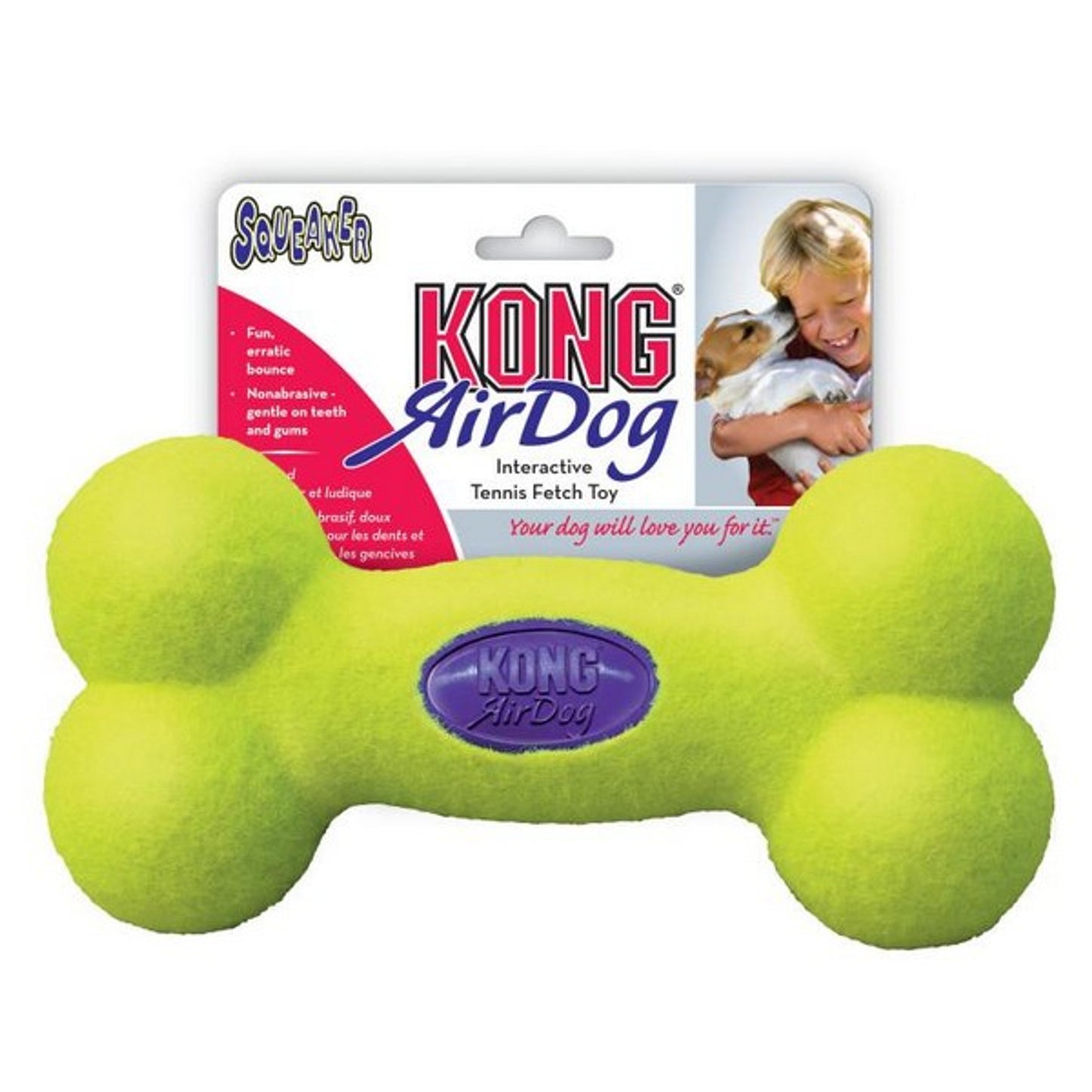 KONG - AirDog Squeaker Bone (Medium)
