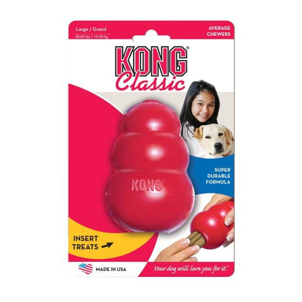 Kong - Classic Red (L)
