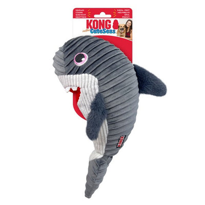 Kong - Cuteseas Rufflez Shark Dog Toy (M/L)