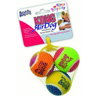 KONG - Squeak Air Birthday Balls (x3)