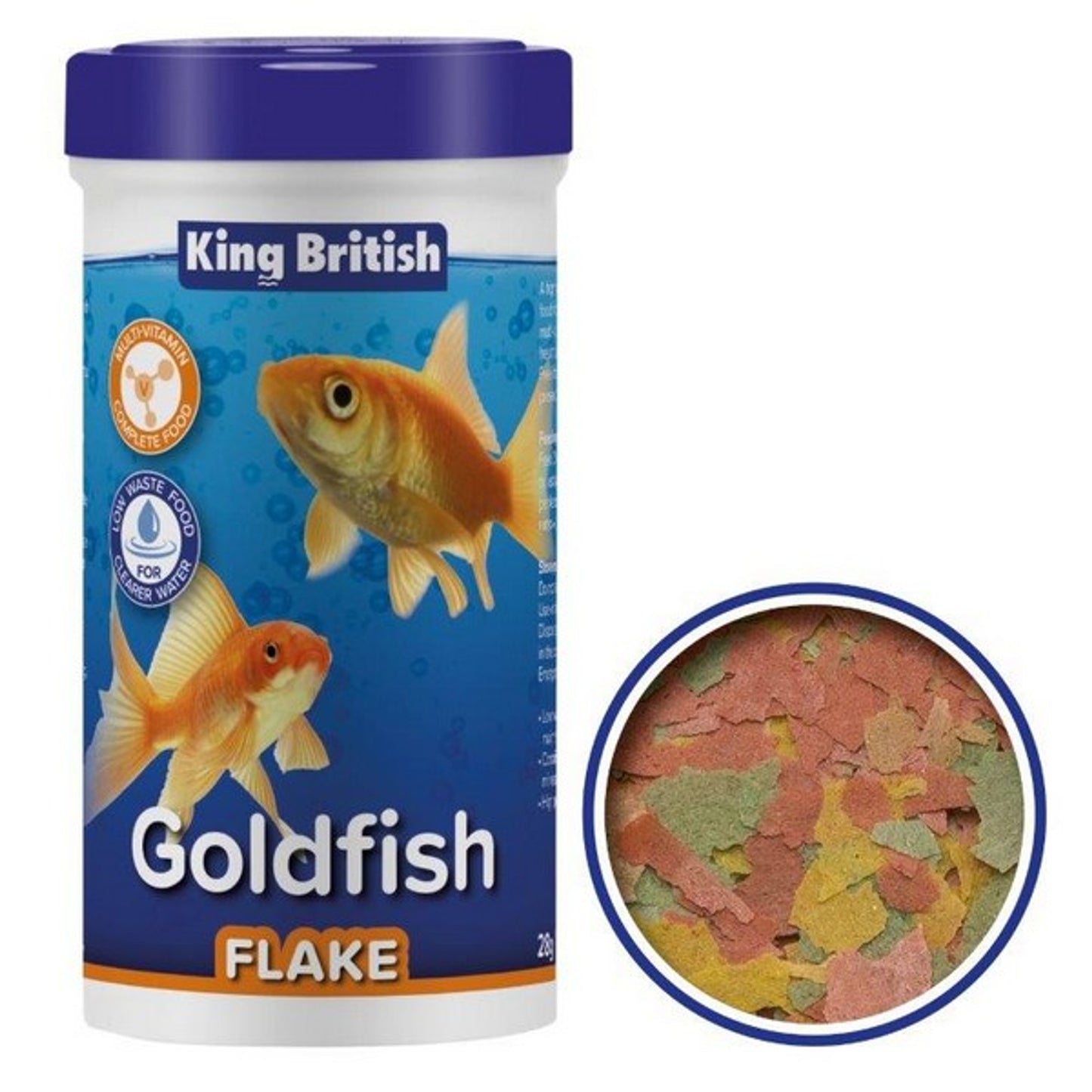 King British - Goldfish Flake (28g)