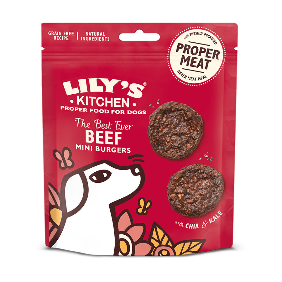 Lily's Kitchen - Beef Mini Burgers Treats (70g)