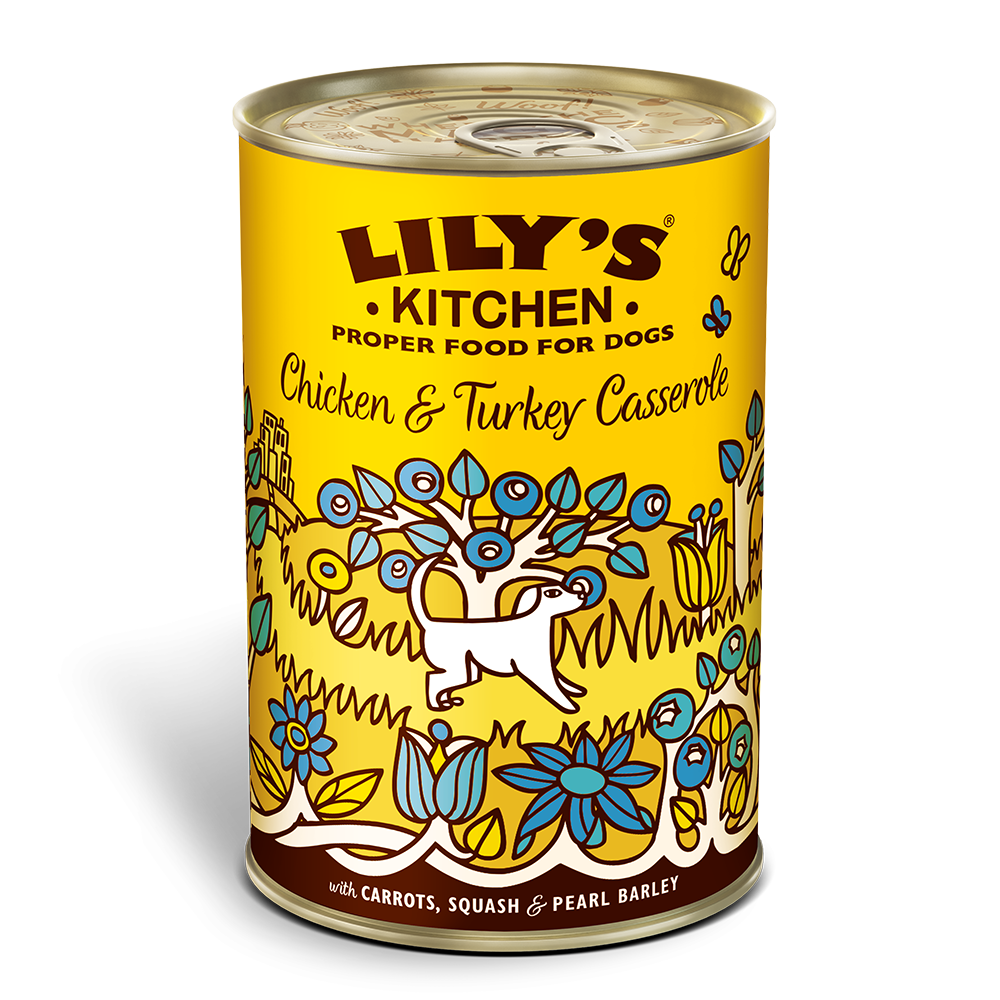 Lily's Kitchen - Chicken And Turkey Casserole (400g)