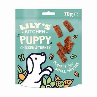 Lily's Kitchen - Chicken & Turkey Nibbles for Puppies (70g)