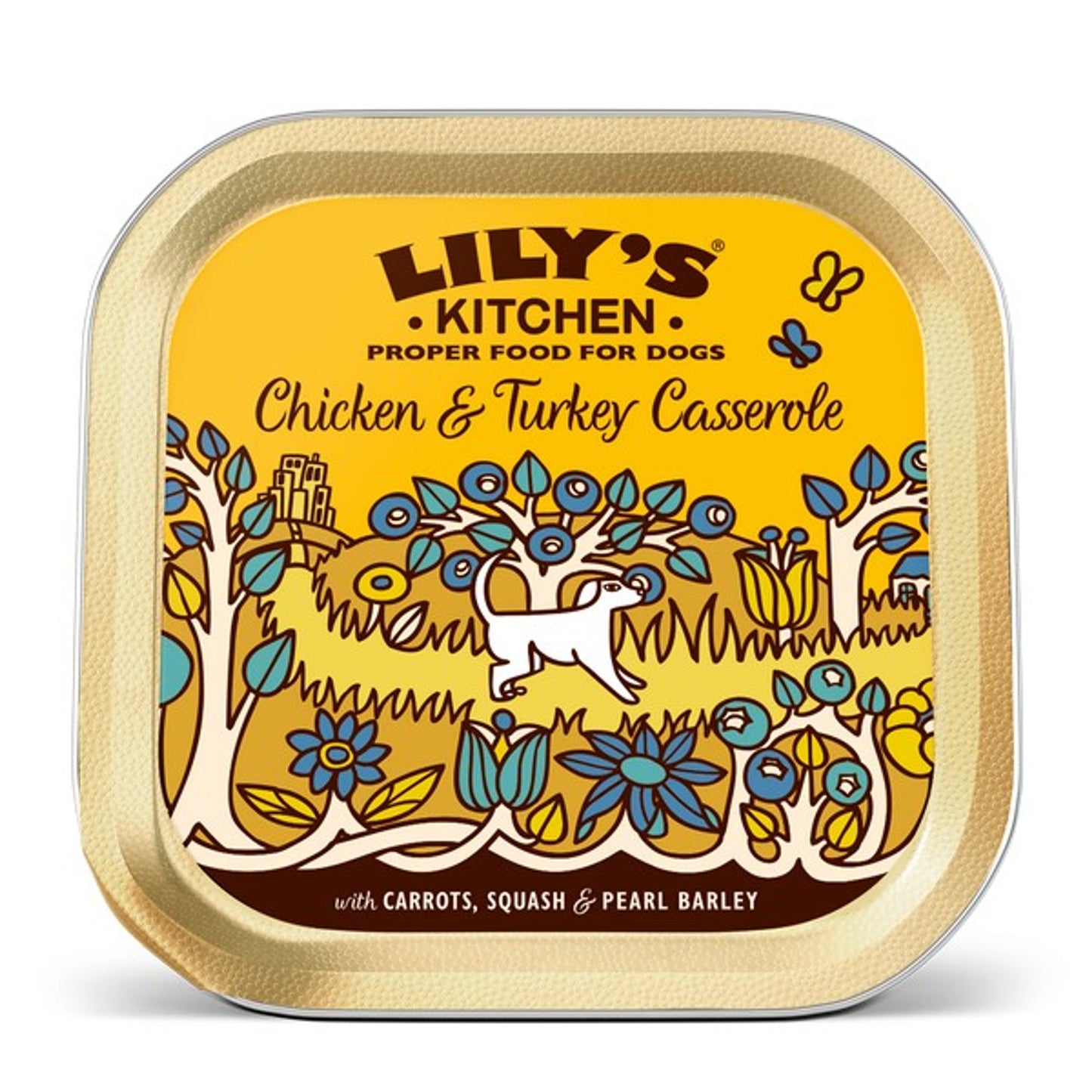 Lily's Kitchen - Chicken and Turkey Casserole for Dogs (150g)